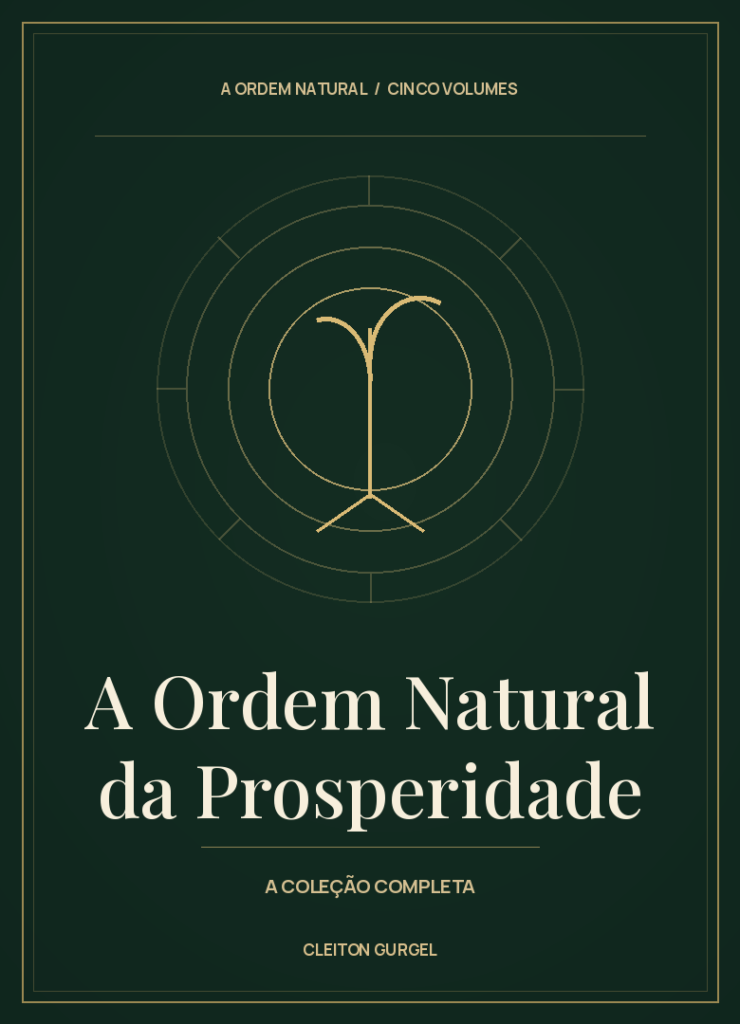 Capa da coleção de ebooks A Ordem Natural da Prosperidade